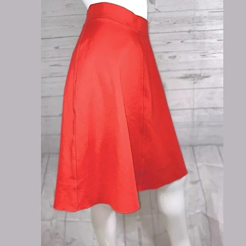 NWT Ann Taylor women’s stretch A line skirt knee length size small petite - Picture 2 of 5